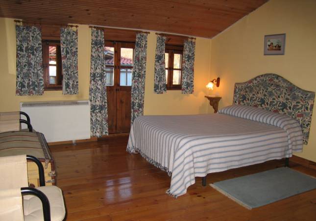 Confortables habitaciones en Caserio de Sorribas. El entorno más romántico con nuestra oferta en Asturias